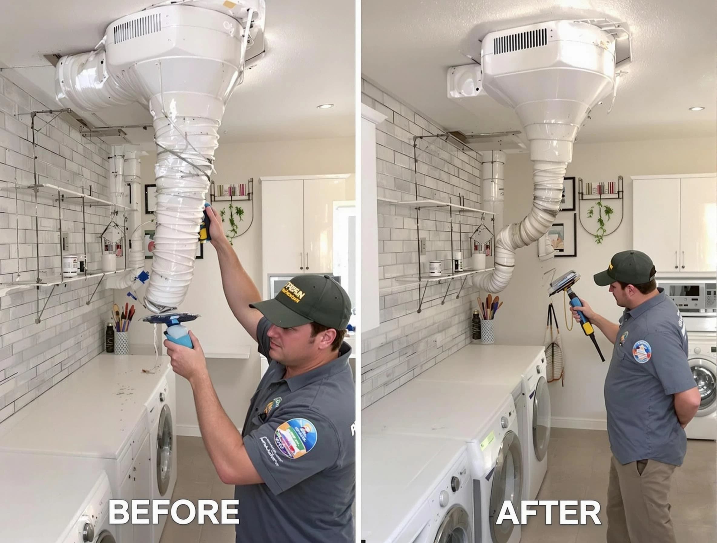 Professional dryer exhaust vent cleaning by Heron Bay Dryer Vent Cleaning in Heron Bay