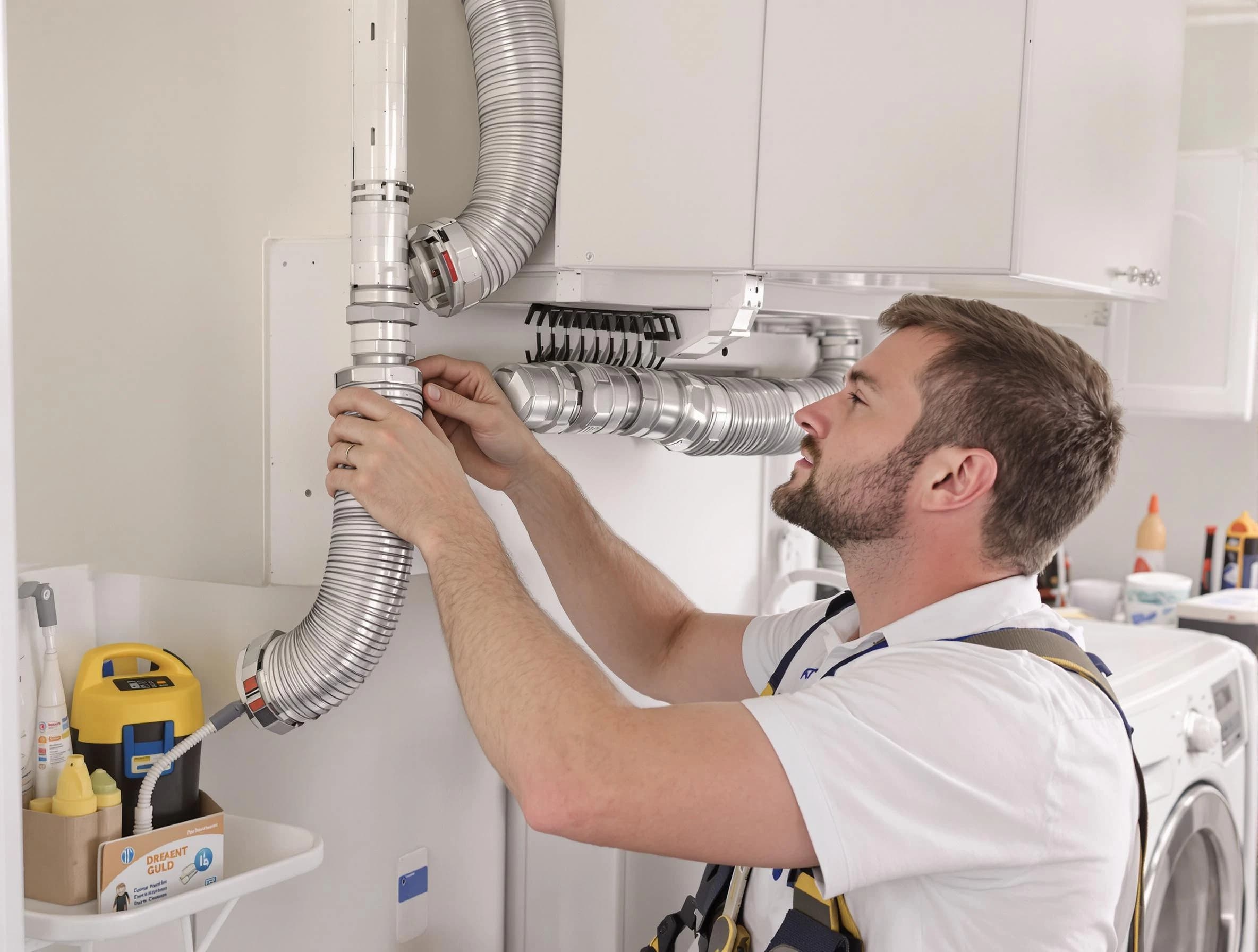 Professional dryer vent repair and installation by Heron Bay Dryer Vent Cleaning in Heron Bay