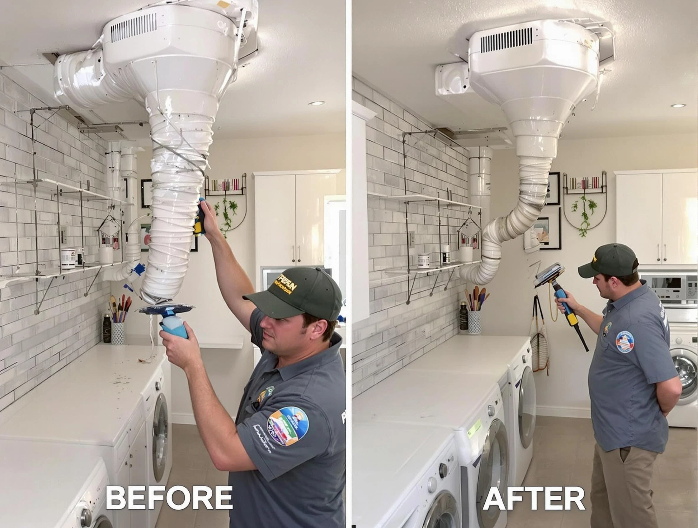 Professional dryer exhaust vent cleaning by Heron Bay Dryer Vent Cleaning in Heron Bay