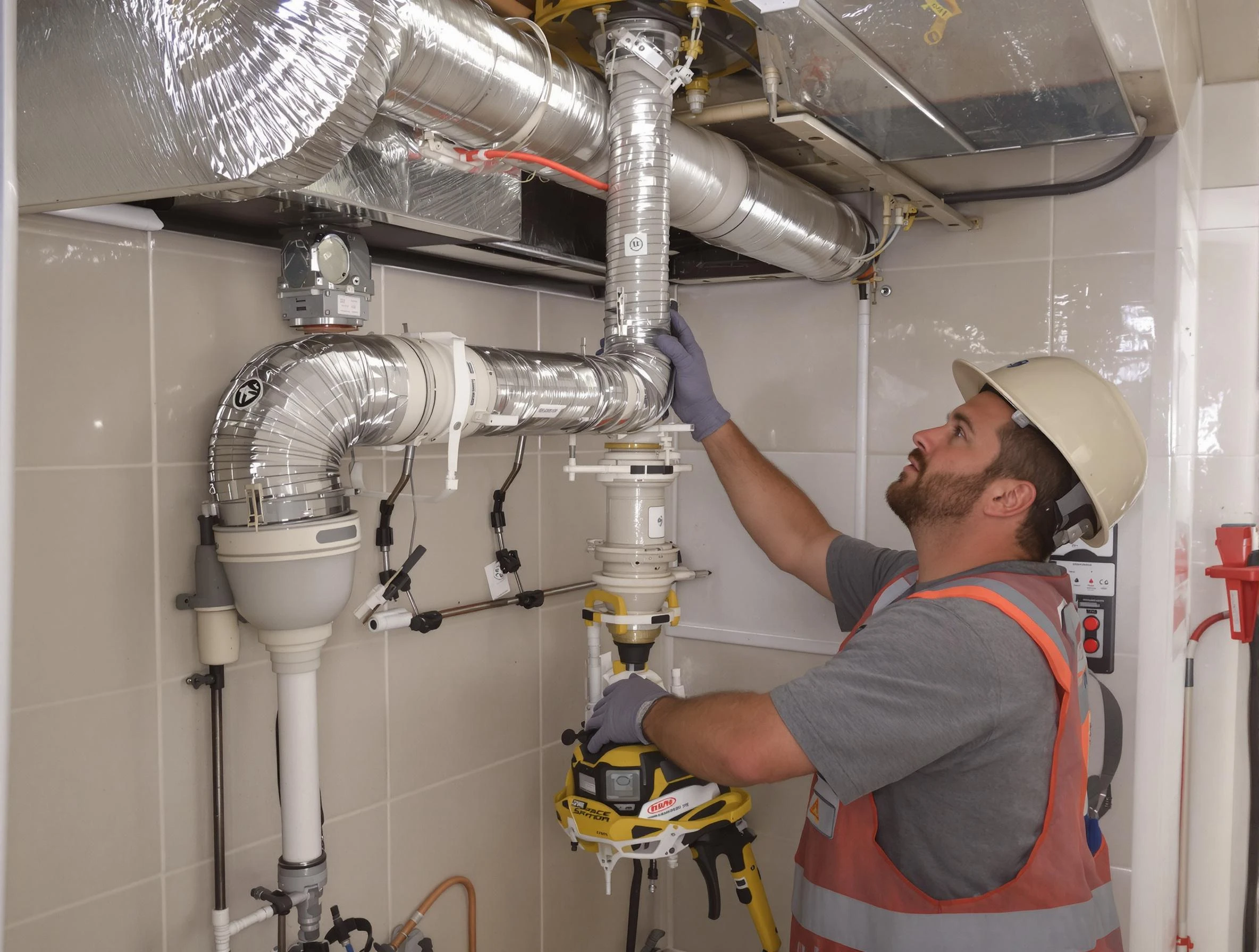 Heron Bay Dryer Vent Cleaning expert performing professional dryer vent repair and installation in Heron Bay