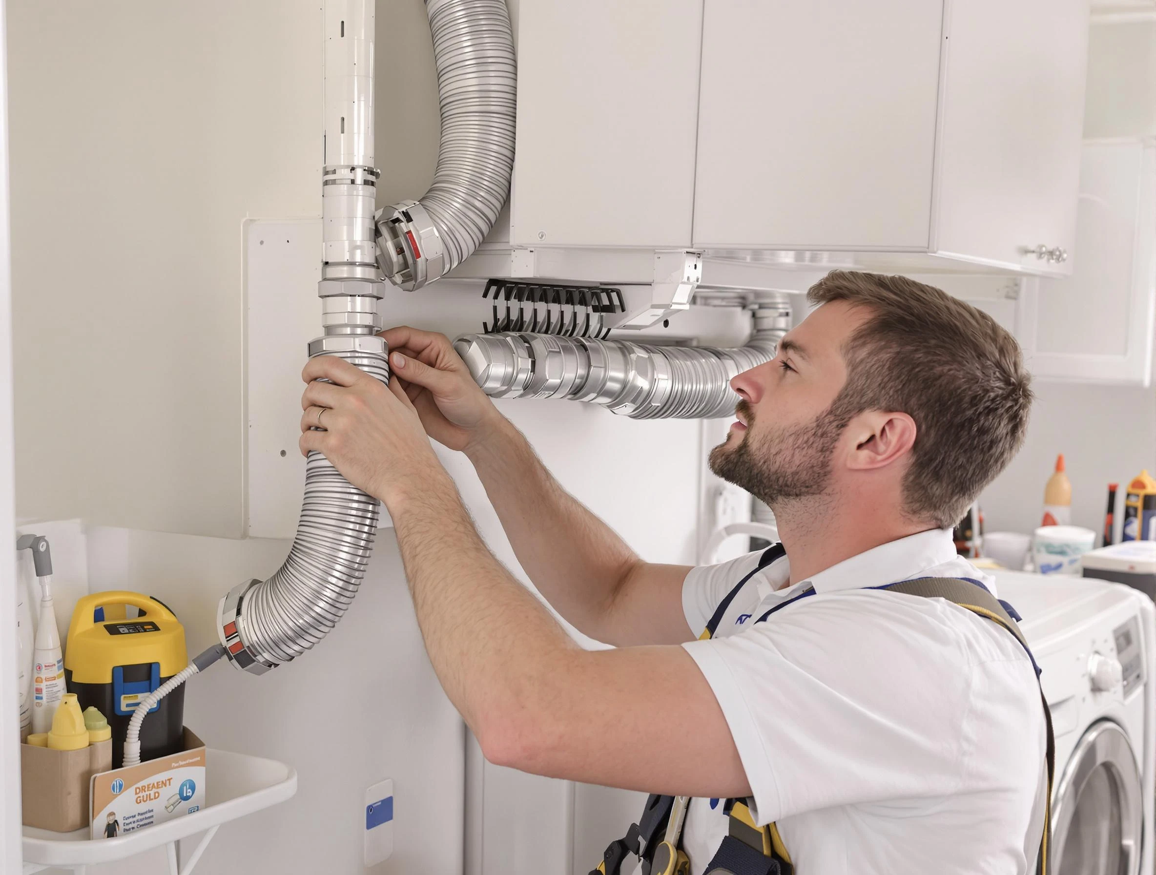 Professional dryer vent repair and installation by Heron Bay Dryer Vent Cleaning in Heron Bay