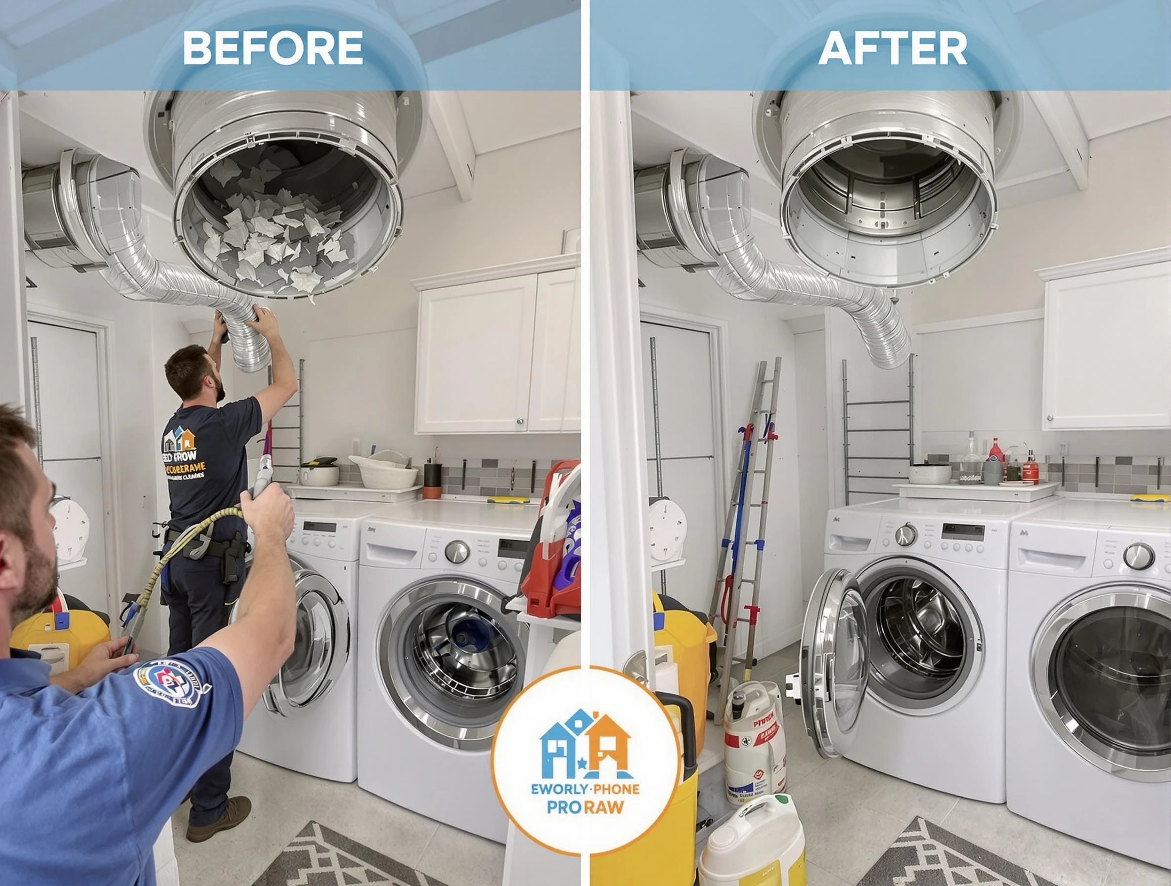Residential dryer vent cleaning by Heron Bay Dryer Vent Cleaning in Heron Bay